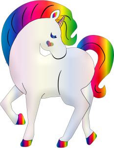 Multicoloured Unicorn