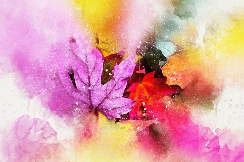 Watercolour Leaves